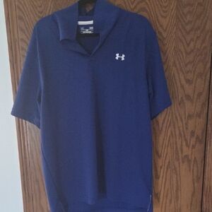 Under Armour Men's Classic Navy Polo